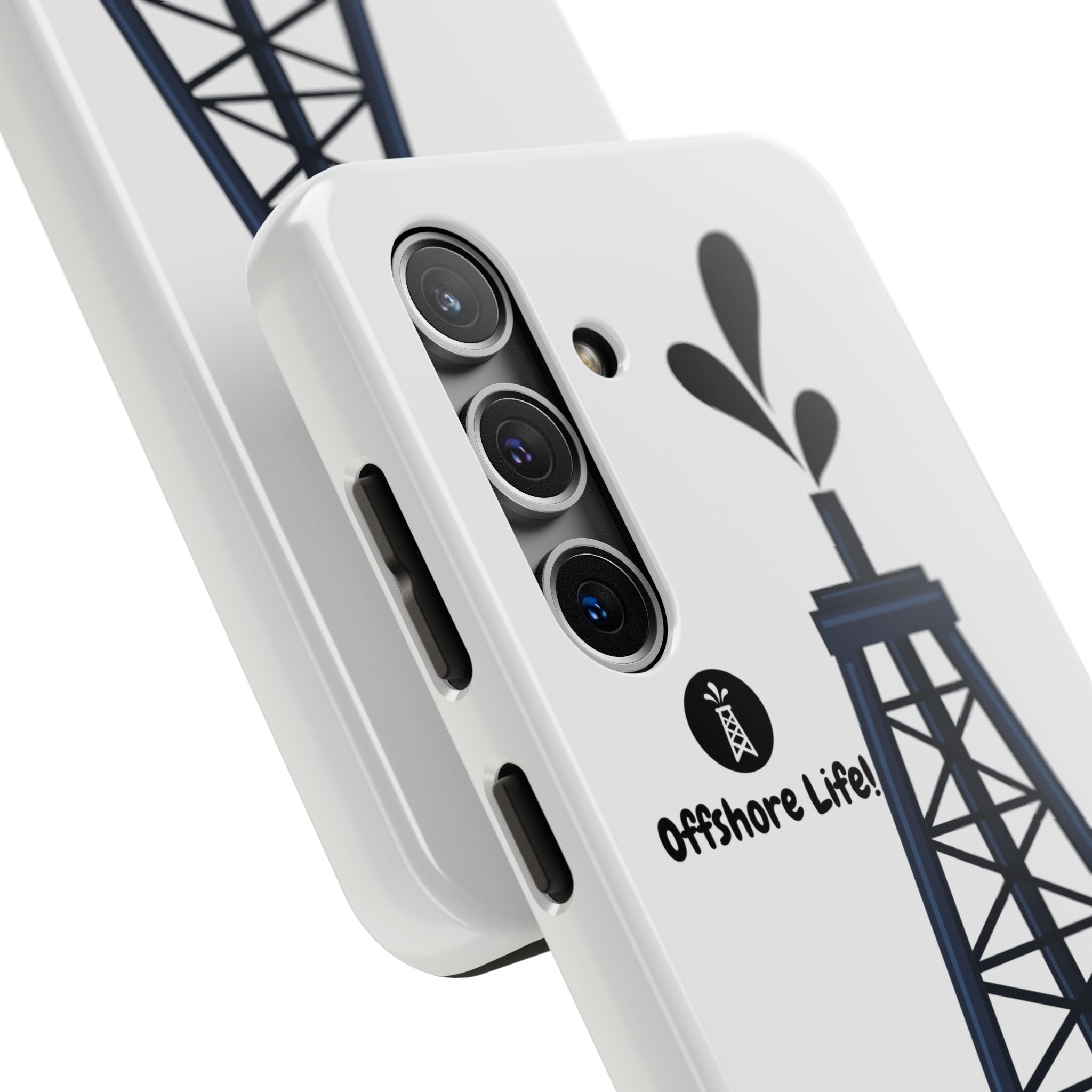 Offshore Life Tough Phone Case (White)