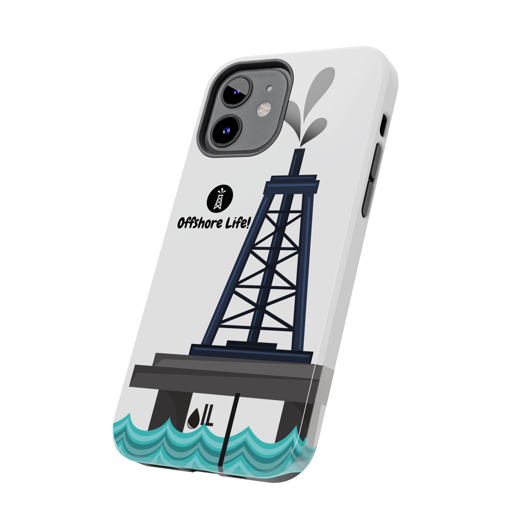 Offshore Life Tough Phone Case (White)