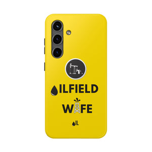 Oilfield Wife Tough Phone Case (Golden Yellow)