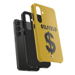 Oilfield Money Tough Phone Case (Golden)