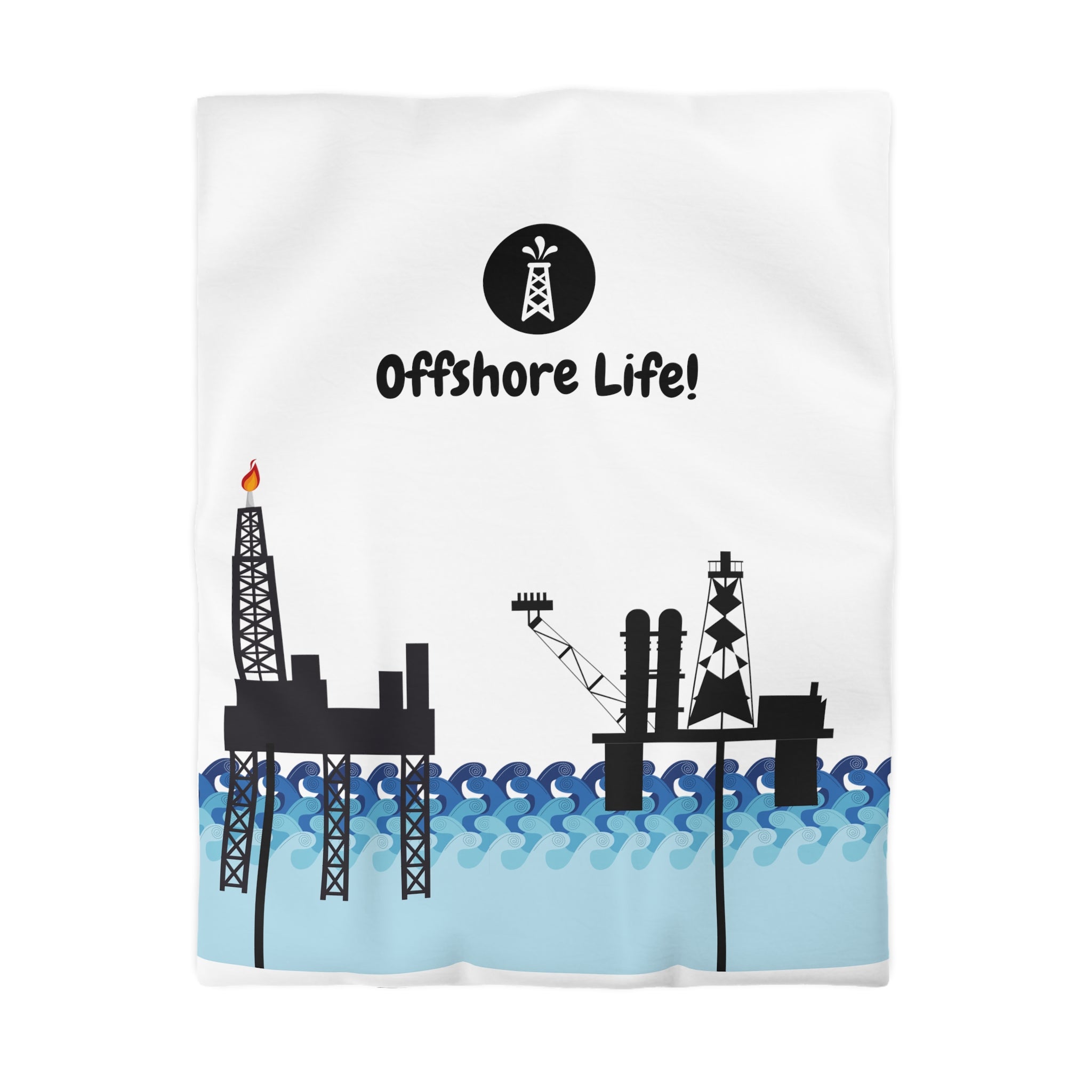 Offshore Life Microfiber Duvet Cover