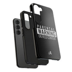 Parental Warning Oilfield Content Tough Phone Case (Black)