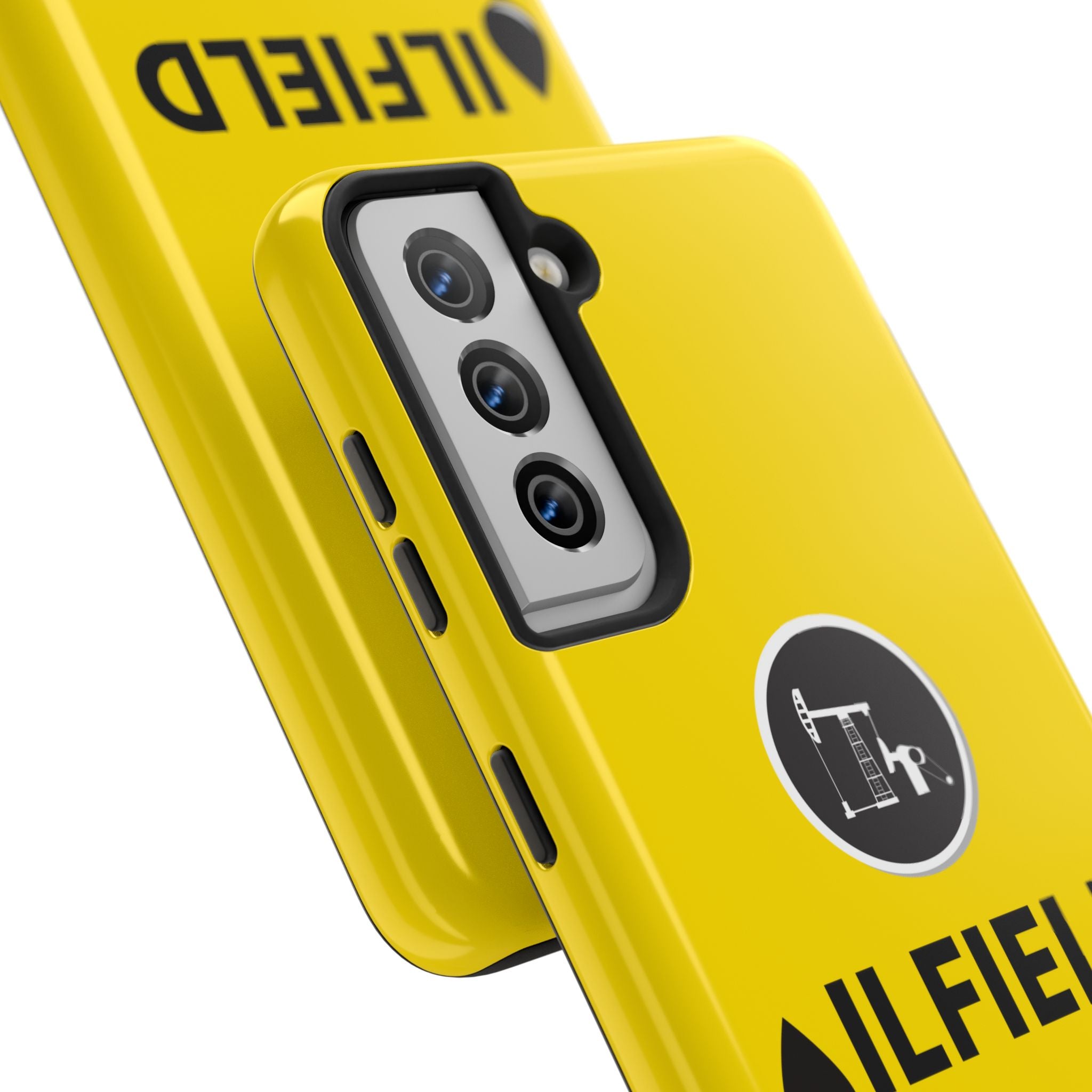 Oilfield Wife Tough Phone Case (Golden Yellow)