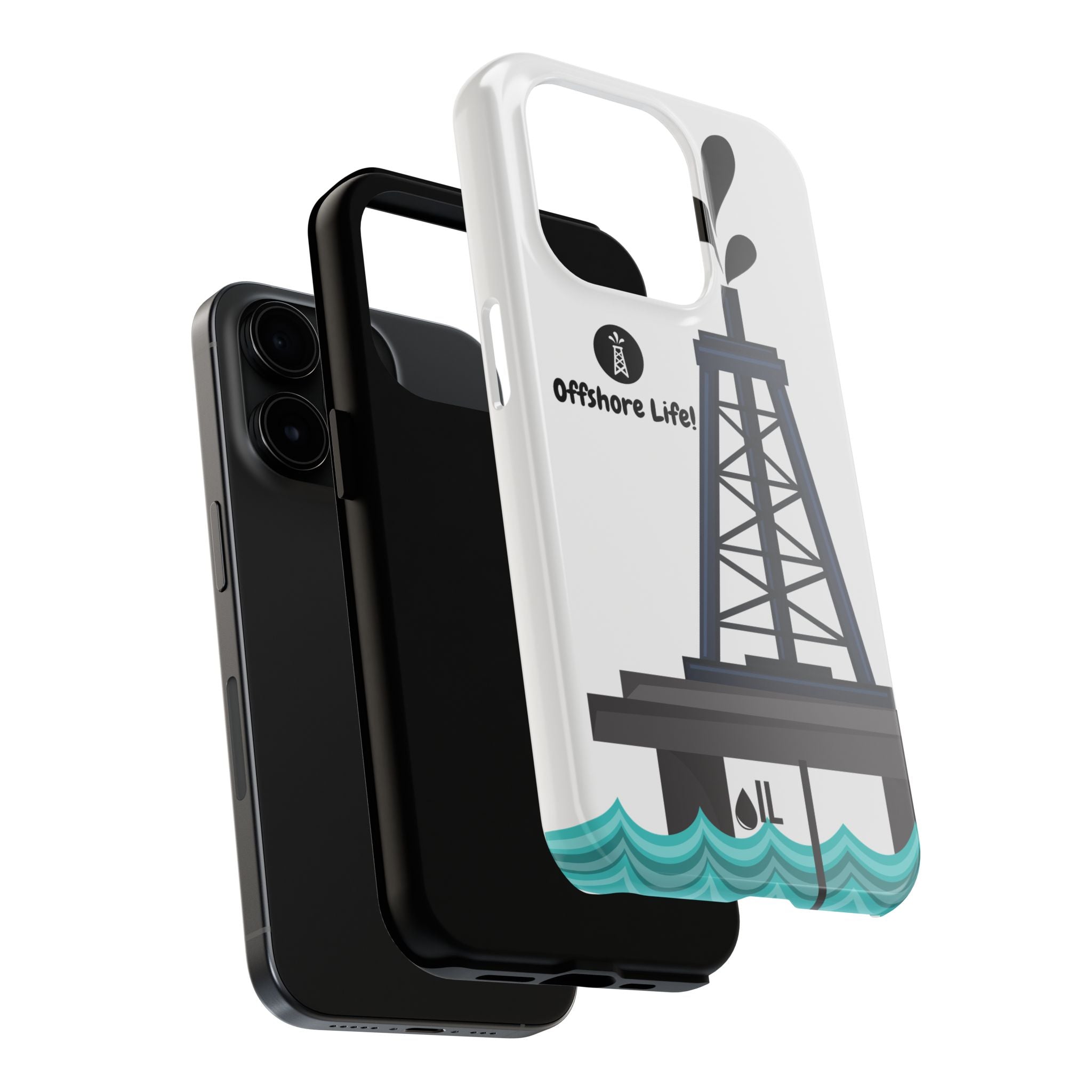 Offshore Life Tough Phone Case (White)