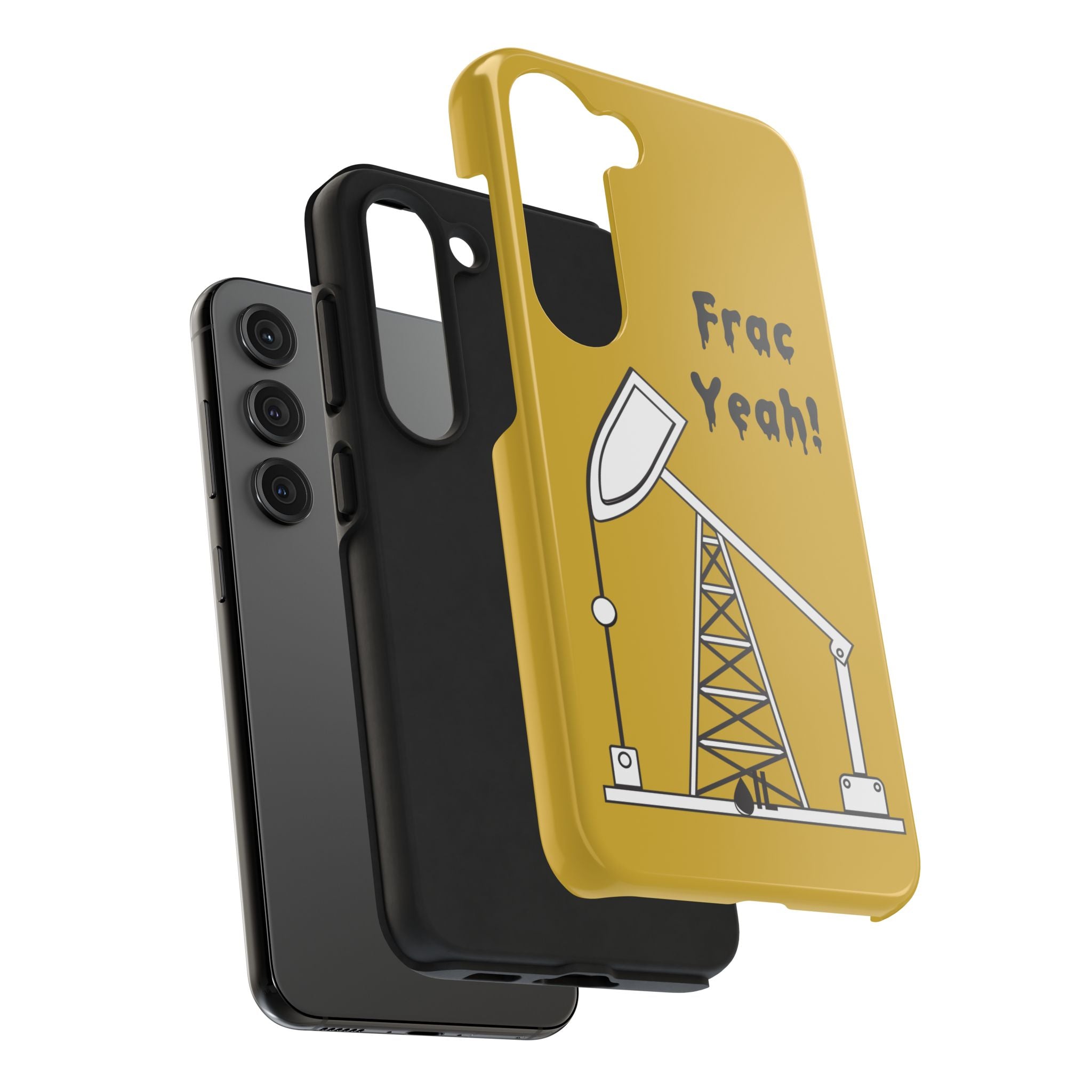 Frac Yeah Tough Phone Case (Golden)