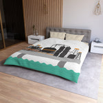 Offshore Microfiber Duvet Cover