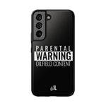 Parental Warning Oilfield Content Tough Phone Case (Black)