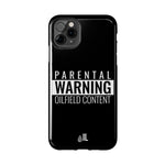 Parental Warning Oilfield Content Tough Phone Case (Black)