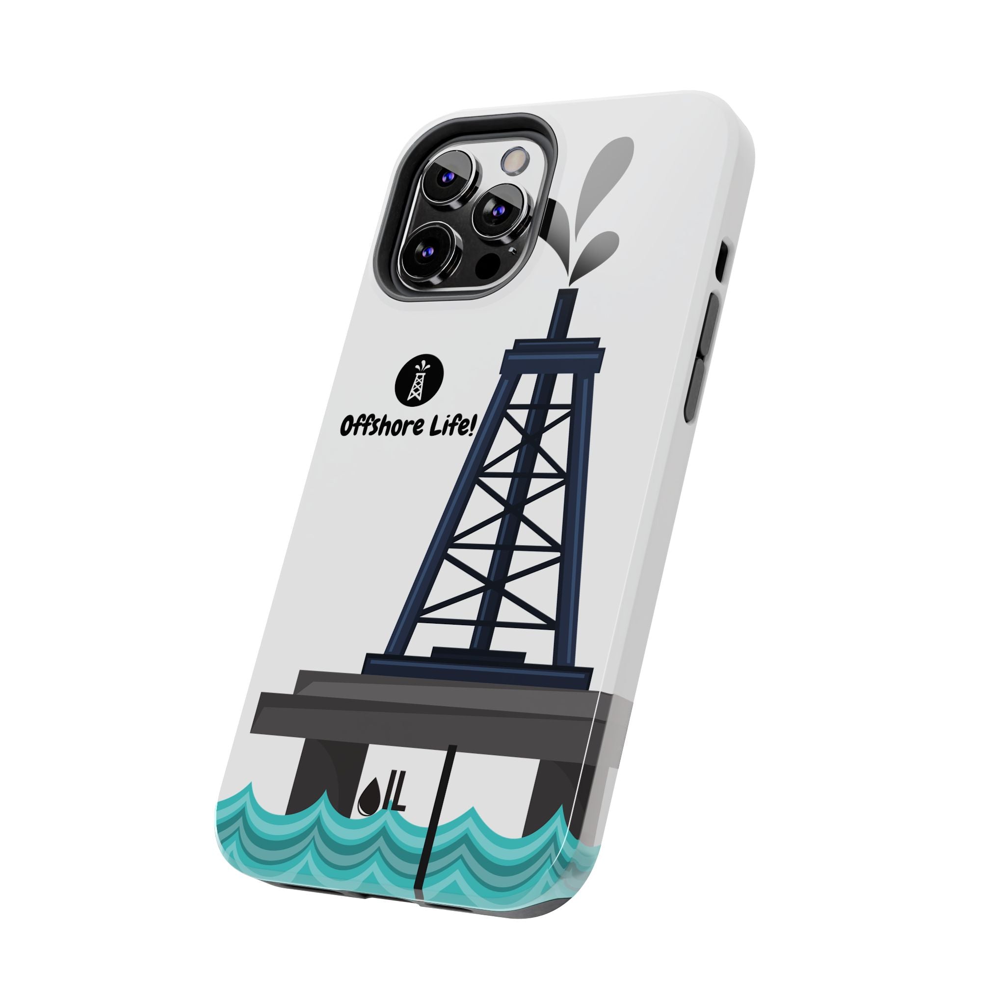 Offshore Life Tough Phone Case (White)