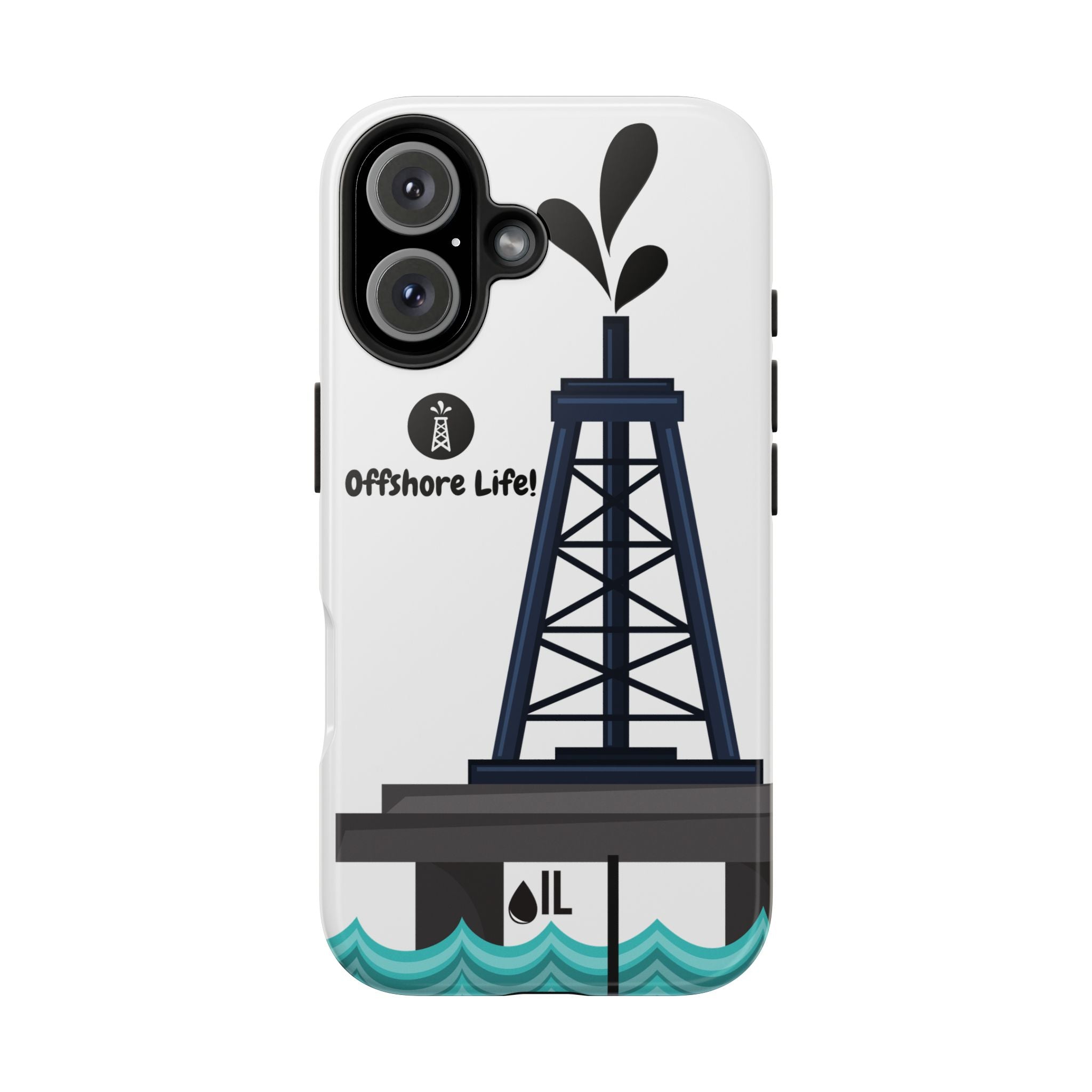 Offshore Life Tough Phone Case (White)