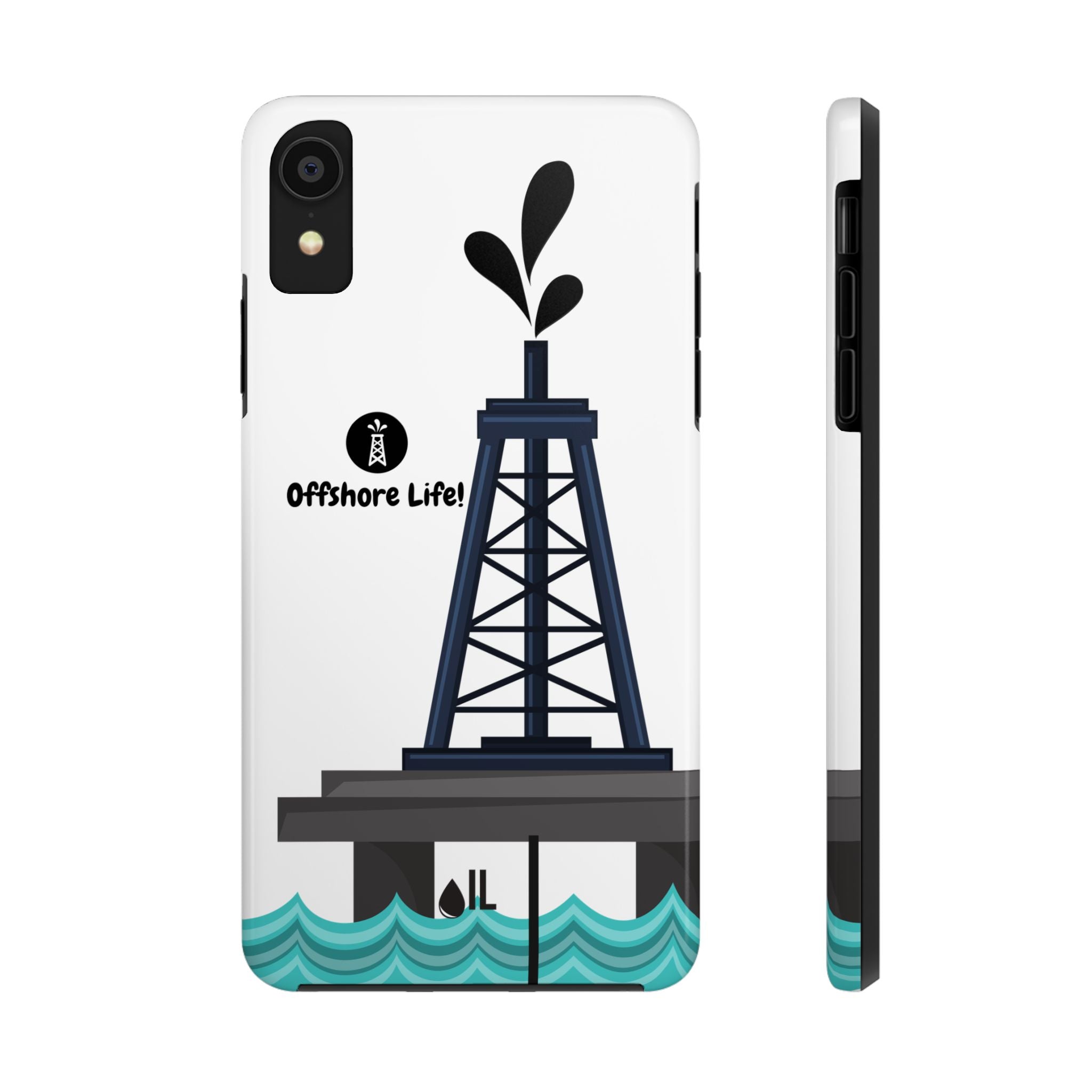 Offshore Life Tough Phone Case (White)