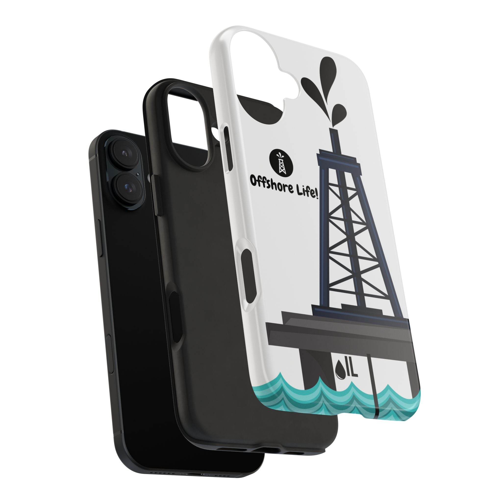 Offshore Life Tough Phone Case (White)