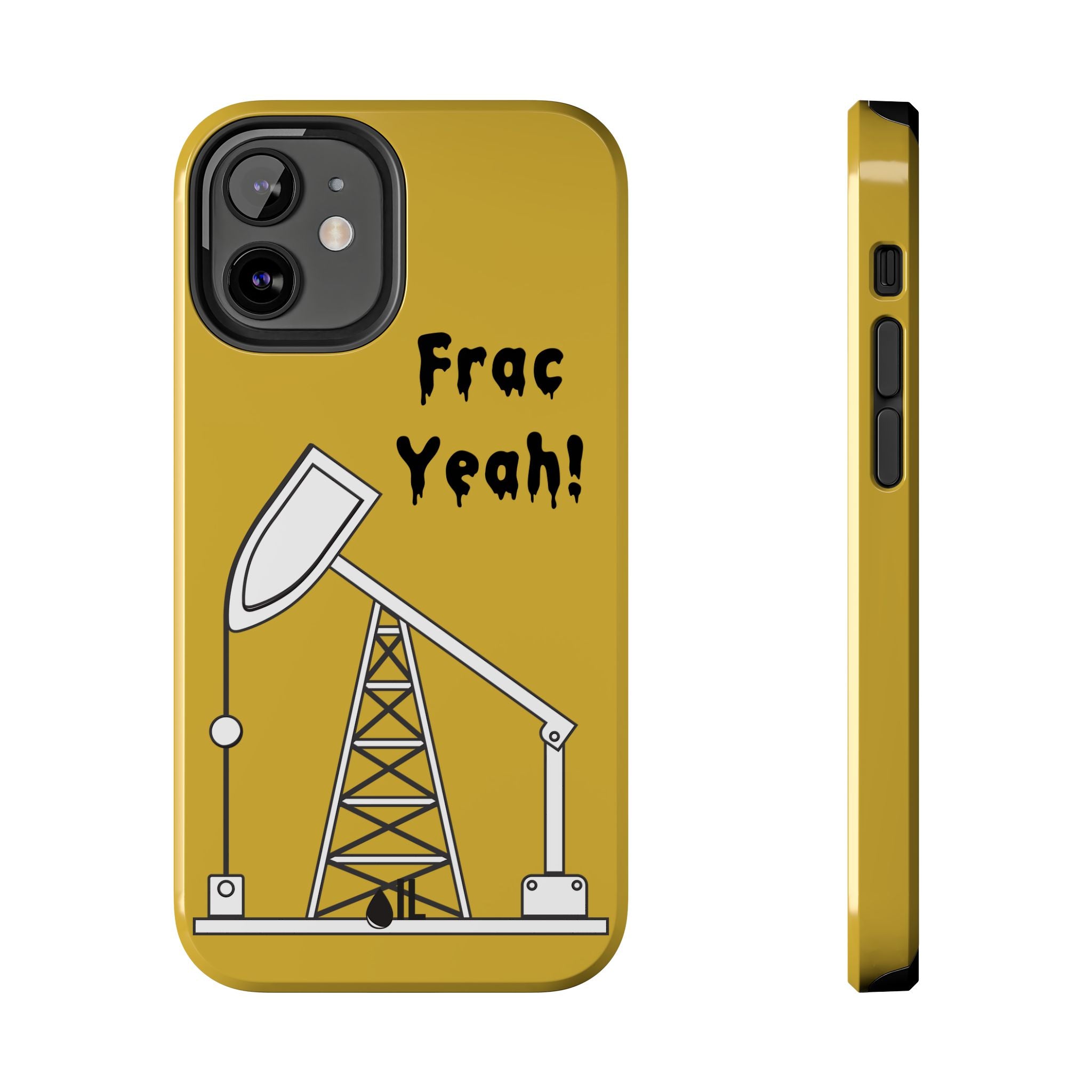 Frac Yeah Tough Phone Case (Golden)