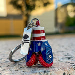 American Oil Tricone Drill Bit Keychain