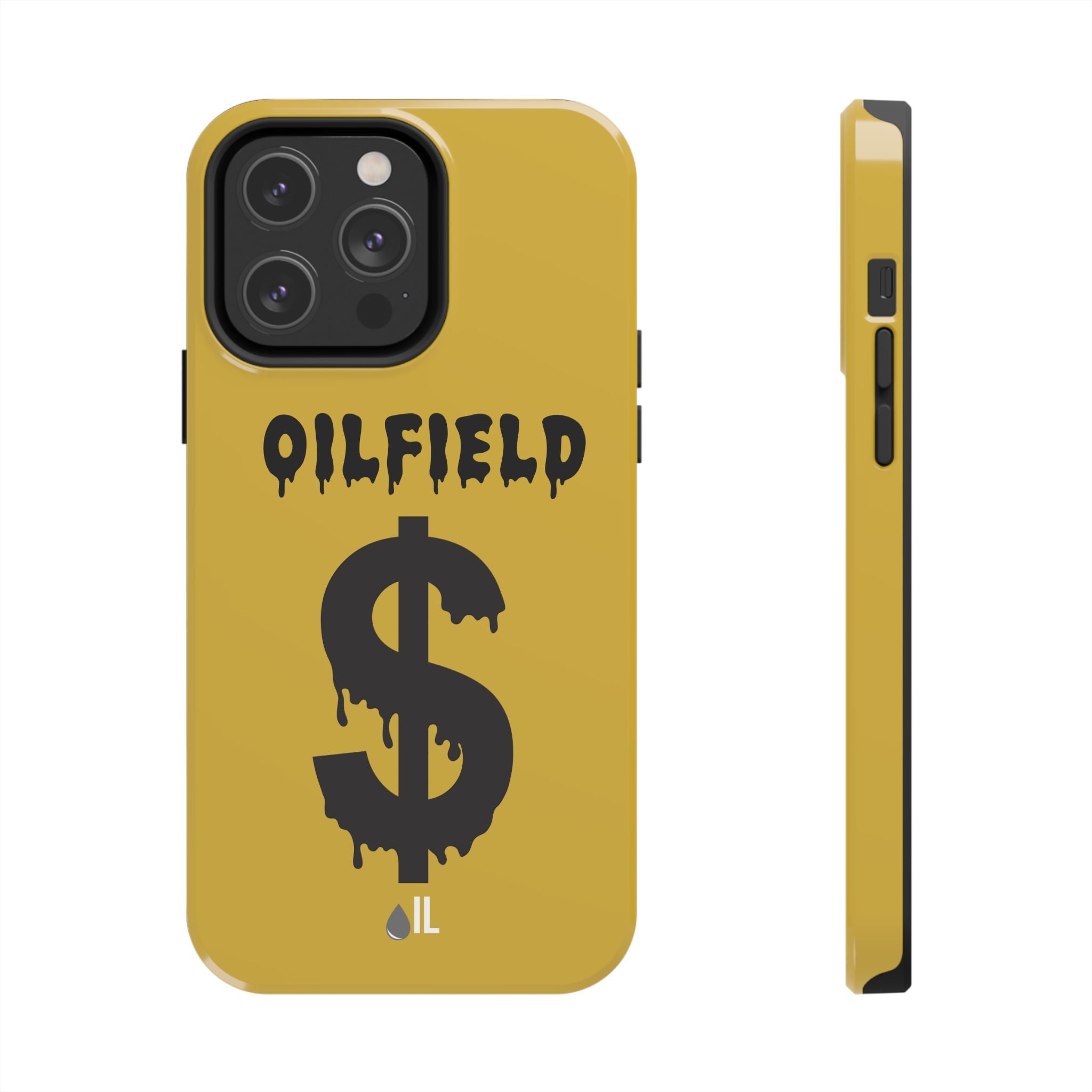 Oilfield Money Tough Phone Case (Golden)