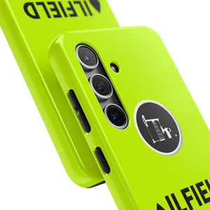 Oilfield Wife Tough Phone Case (Neon Green)