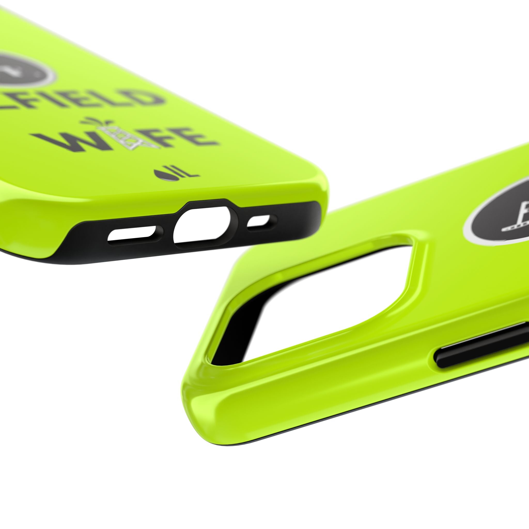 Oilfield Wife Tough Phone Case (Neon Green)