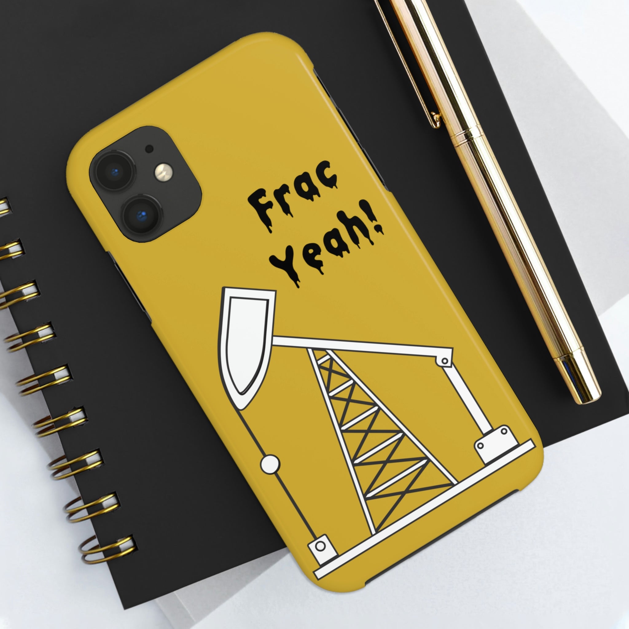 Frac Yeah Tough Phone Case (Golden)