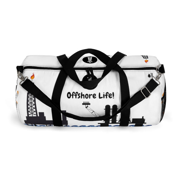 Offshore Life Oilfield Duffel Bag (White) – Oil Rig Shop