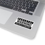 Parental Warning Oilfield Content Sticker