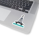 Offshore Rig Sticker