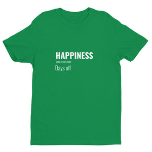 Happiness Short-Sleeve Tee (Dark Colors)